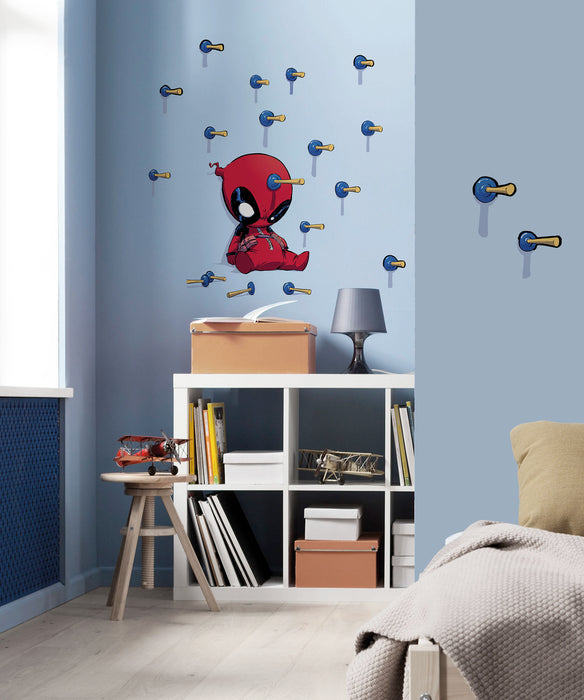 Wandtattoo | Deadpool Shootout | 50 x 70 cm