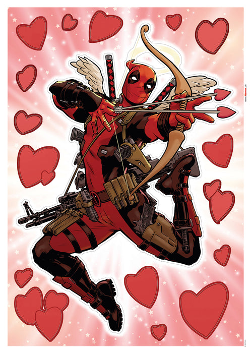 Wandtattoo | Deadpool Lovepool | 50 x 70 cm