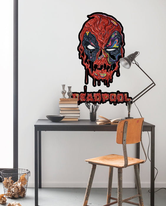 Wandtattoo | Deadpool Meltpool | 50 x 70 cm
