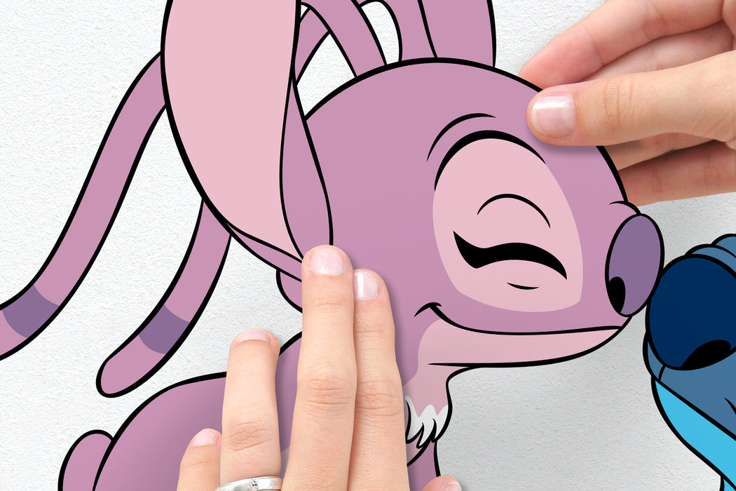 Komar NEU | Wandtattoo - Stitch and Angel Cutie - Größe 50 x 70 cm