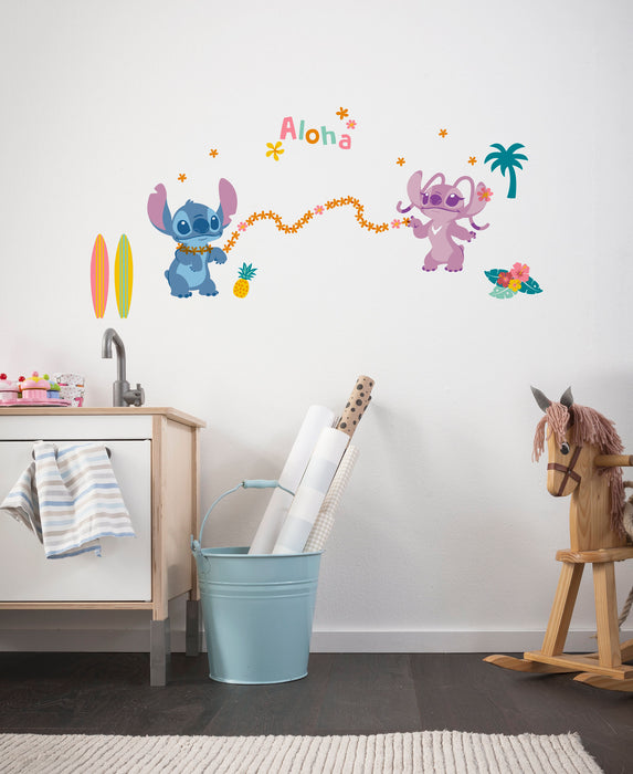 Wandtattoo | Stitch Aloha | 50 x 70 cm