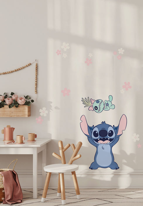 Komar NEU | Komar Wandtattoo - Disney Lilo and Stitch Lifesize - Größe 50 x 70 cm
