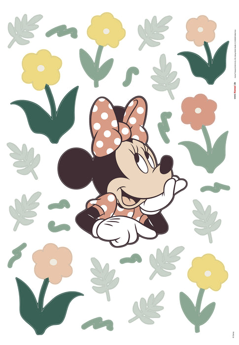 Wandtattoo | Disney Minnie Mouse Beauty in Bloom | 50 x 70 cm