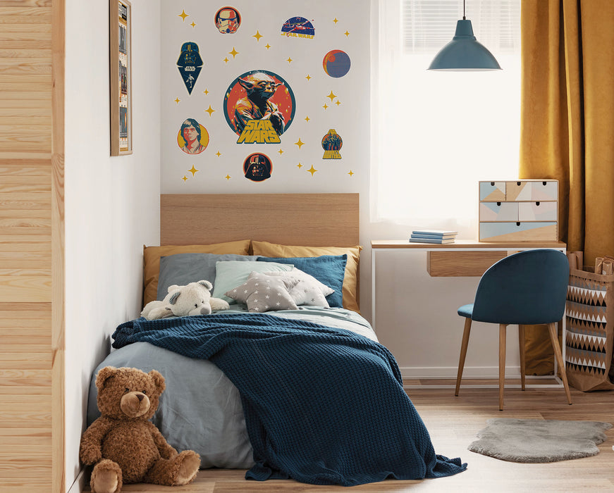 Komar NEU | Komar Wandtattoo - Star Wars Bounty Hunters - Größe 50 x 70 cm