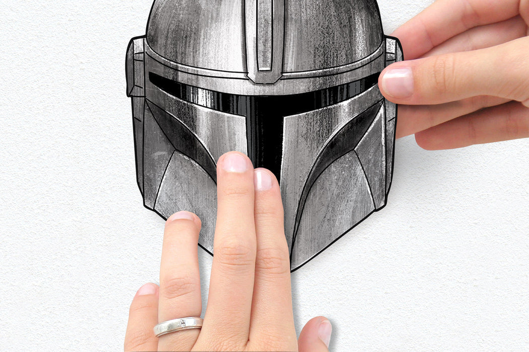 Komar NEU | Komar Wandtattoo - Star Wars The Mandalorian Helmets - Größe 50 x 70 cm