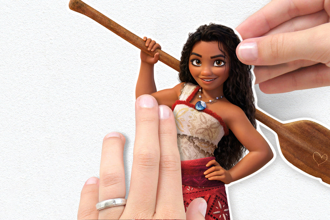 Komar NEU | Komar Wandtattoo - Disney Moana 2 Family - Größe 50 x 70 cm