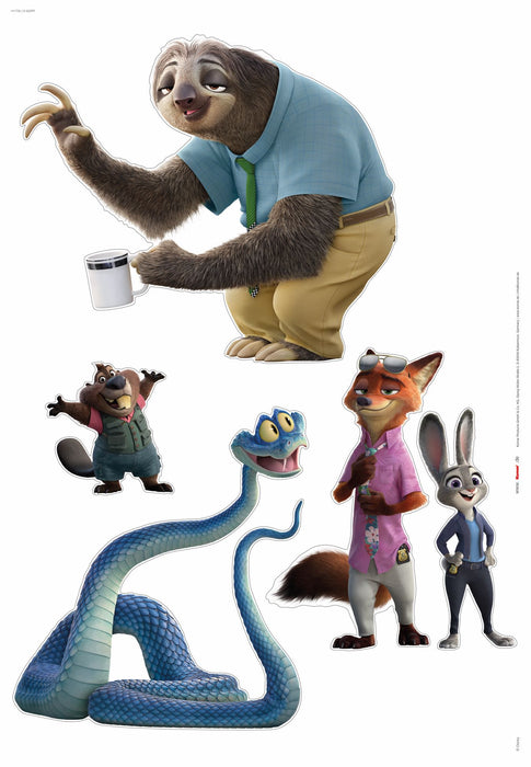 Wandtattoo | Zoomania | 70 x 50 cm