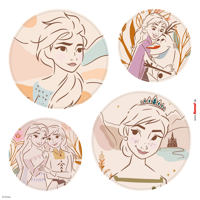 Komar NEU | Wandtattoo - Frozen Destiny - Größe 50 x 70 cm