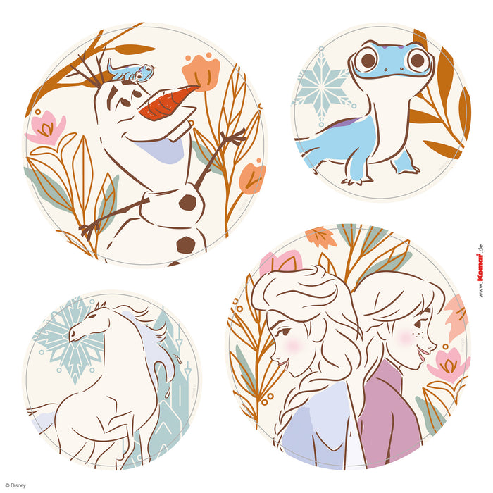 Komar NEU | Wandtattoo - Frozen Destiny - Größe 50 x 70 cm