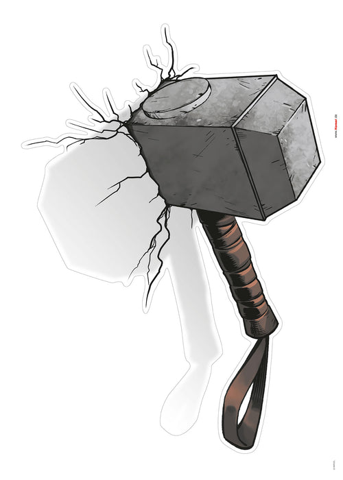 Komar NEU | Wandtattoo - Avengers Powerful Weapons - Größe 50 x 70 cm