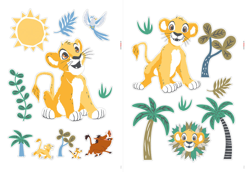 Wandtattoo | Lion King Faraway Oasis | 50 x 70 cm