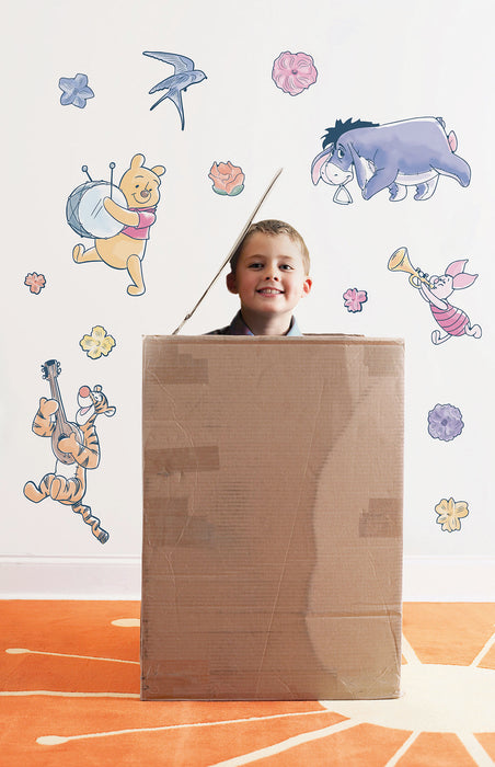 Komar NEU | Wandtattoo - Winnie the Pooh Rock-a-bye - Größe 50 x 70 cm