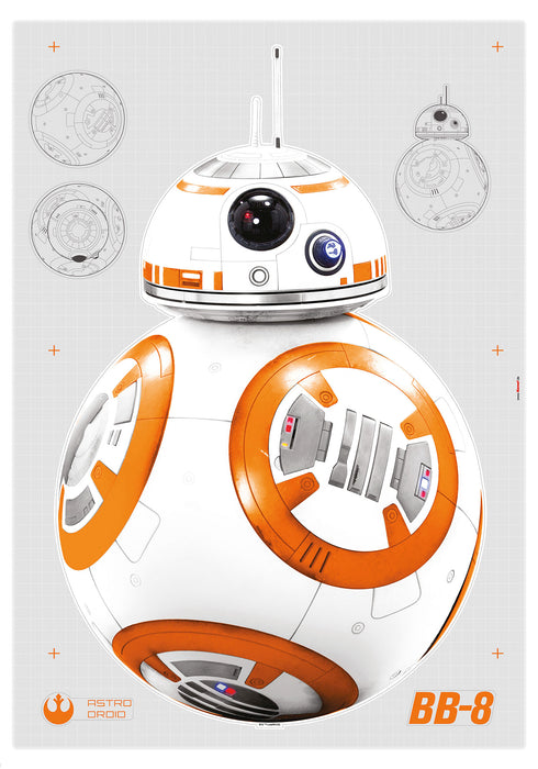 Wandtattoo | Star Wars BB | 8 | 100 x 70 cm