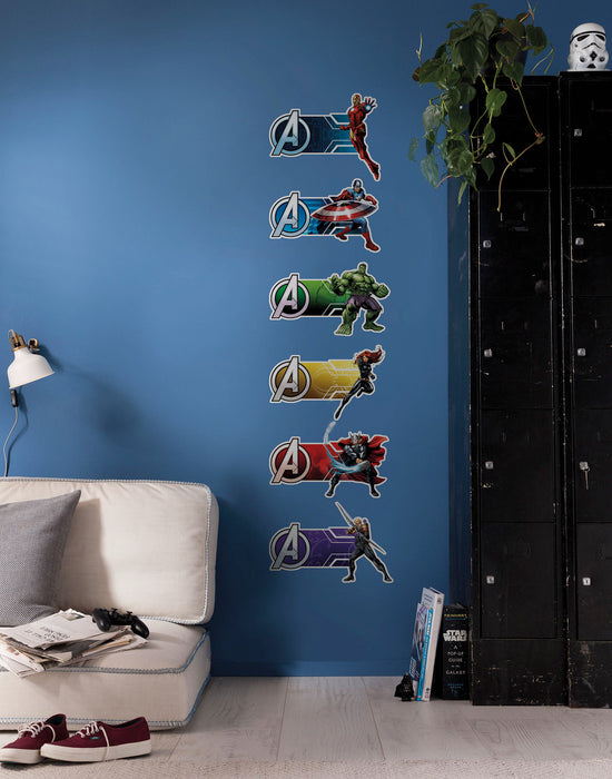 Wandtattoo | Avengers Plates | 100 x 70 cm