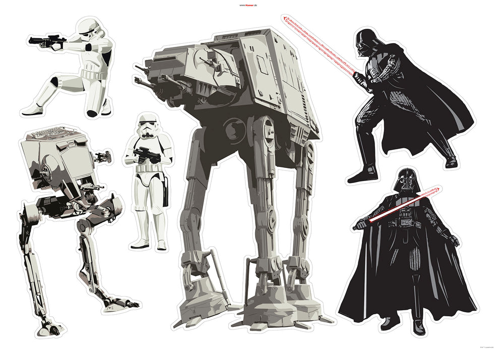 Wandtattoo | Star Wars Doomed | 100 x 70 cm