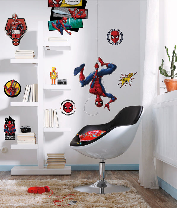 Wandtattoo | Spider | Man Web Head | 100 x 70 cm
