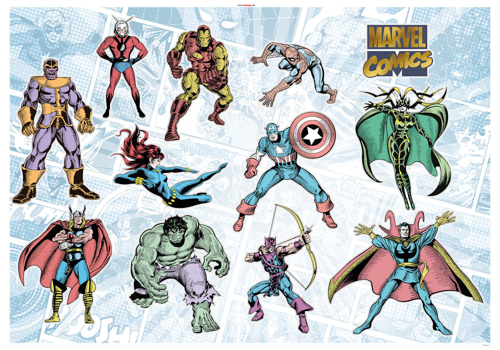 Wandtattoo | Marvel Comics Collection | 100 x 70 cm
