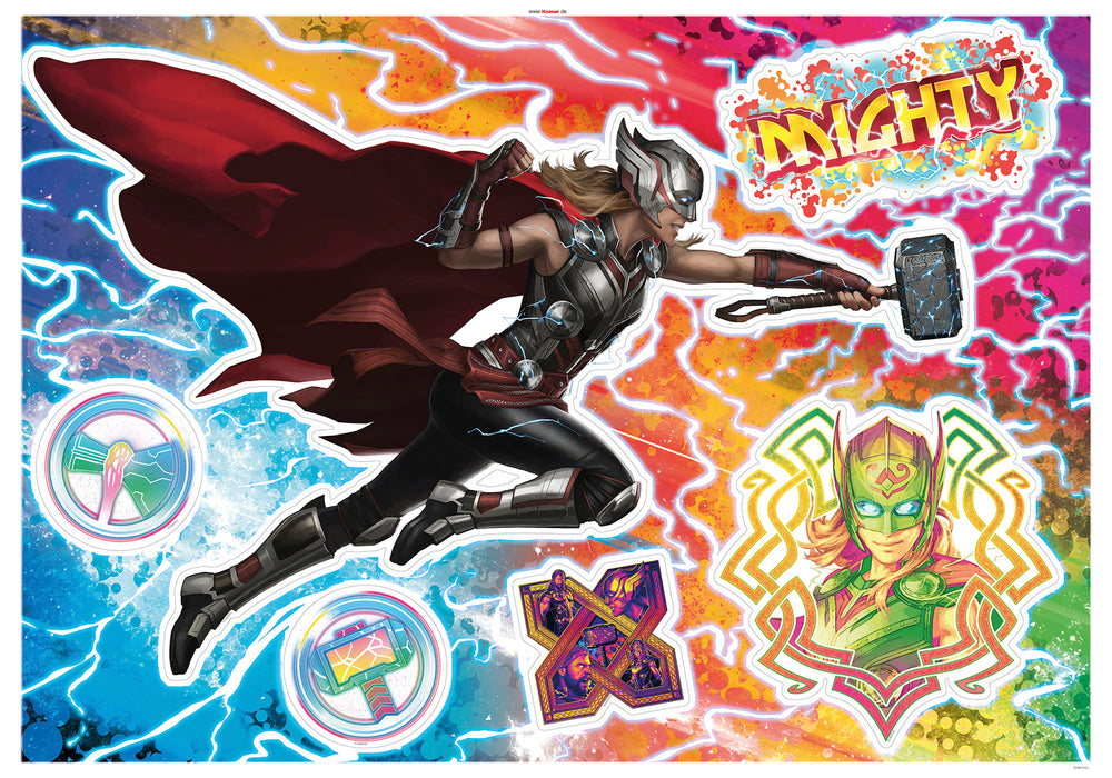Wandtattoo | Thor4 | Mighty Jane | 100 x 70 cm