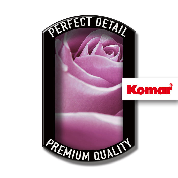 Komar NEU | Digitaldruck Vlies Fototapete - Pink Rose - Größe 100 x 280 cm