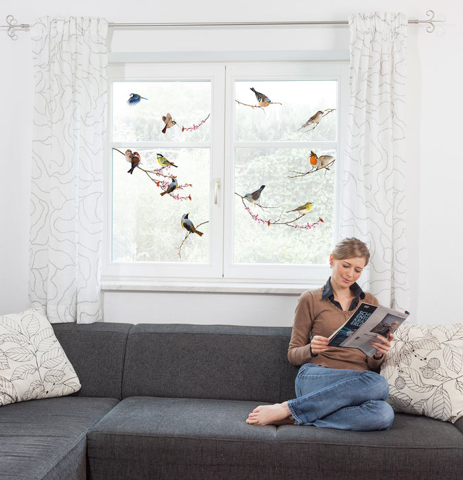 Fenstersticker | Birds | 31 x 31 cm