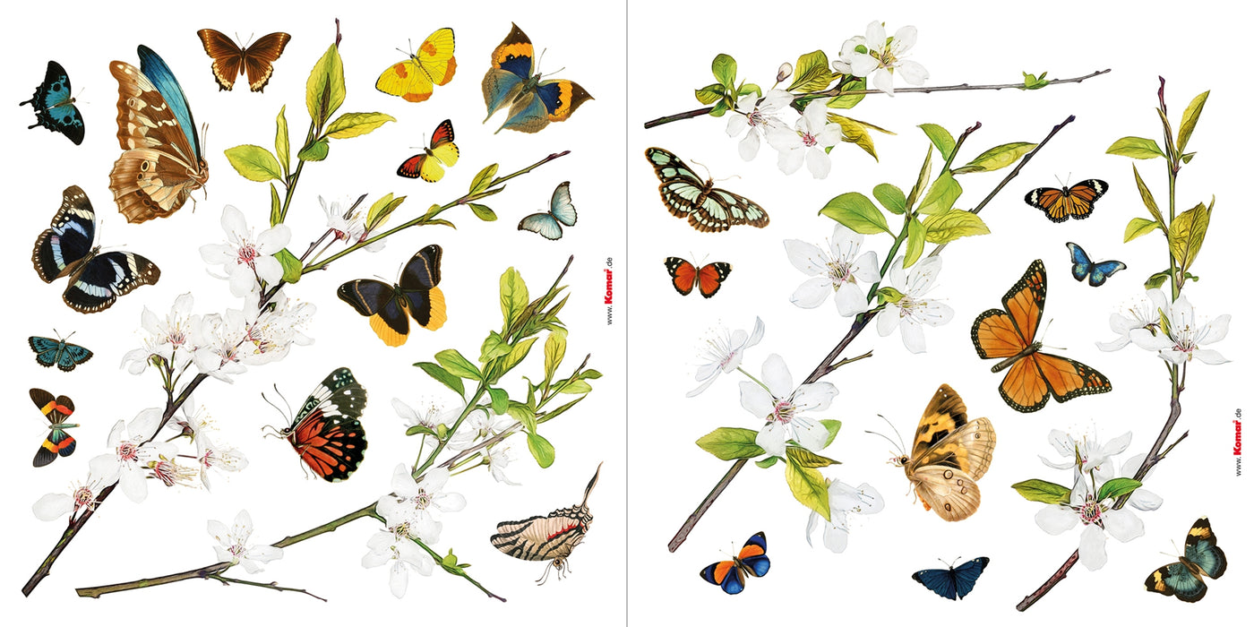 Komar NEU | Fenstersticker - Cheerful - Größe 31 x 31 cm