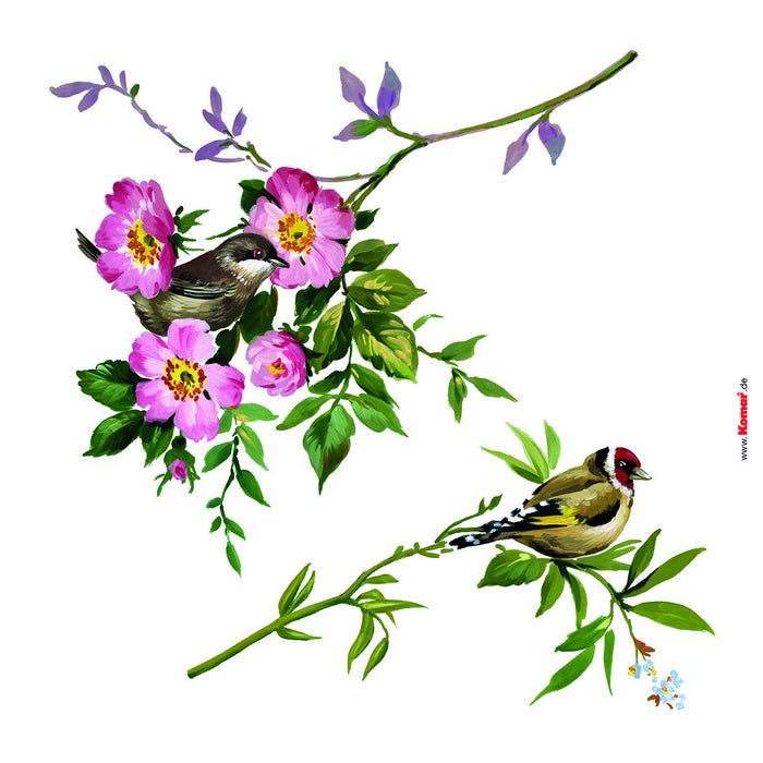 Komar NEU | Fenstersticker - Spring Fever - Größe 31 x 31 cm