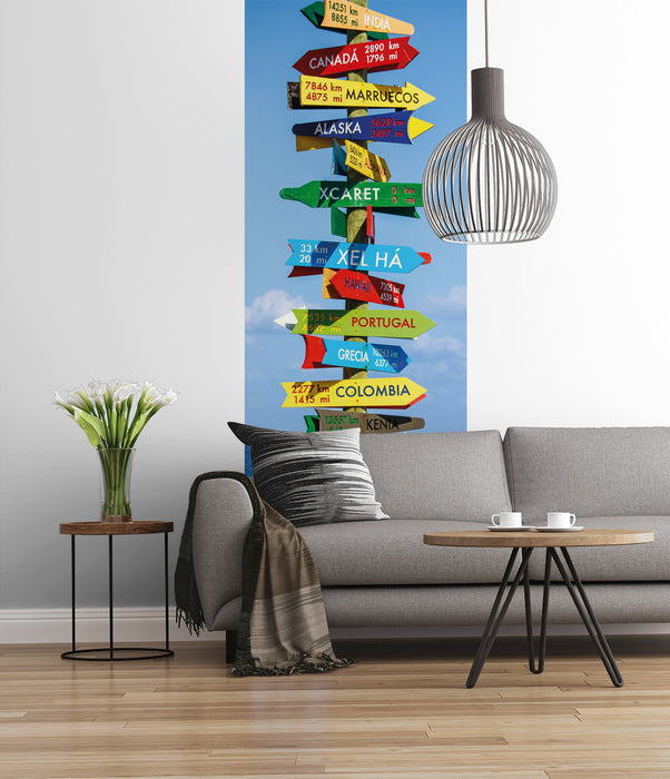 Digitaldruck Vlies Fototapete | Donde | 100 x 280 cm