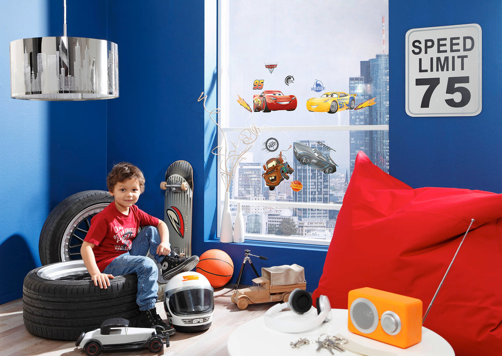 Komar NEU | Fenstersticker - Window Cars3 - Größe 31 x 31 cm