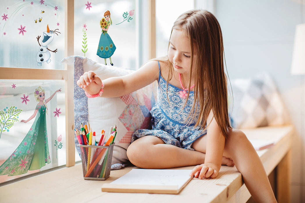 Komar NEU | Fenstersticker - Window Frozen Flower - Größe 31 x 31 cm