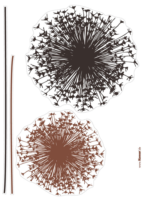 Wandtattoo | Pusteblume | 50 x 70 cm