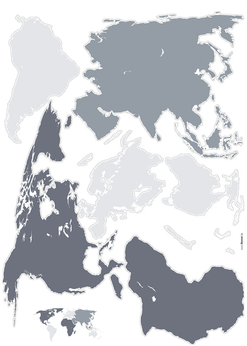 Wandtattoo | World | 50 x 70 cm