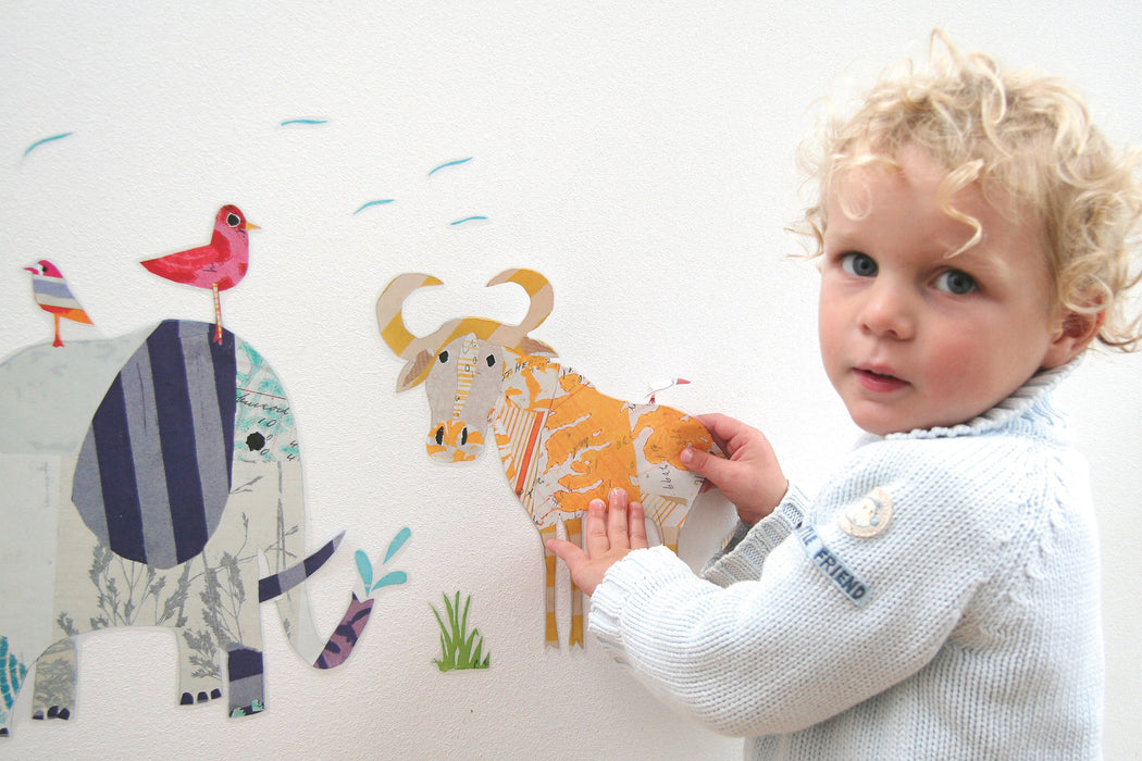 Komar NEU | Wandtattoo - Safari - Größe 50 x 70 cm