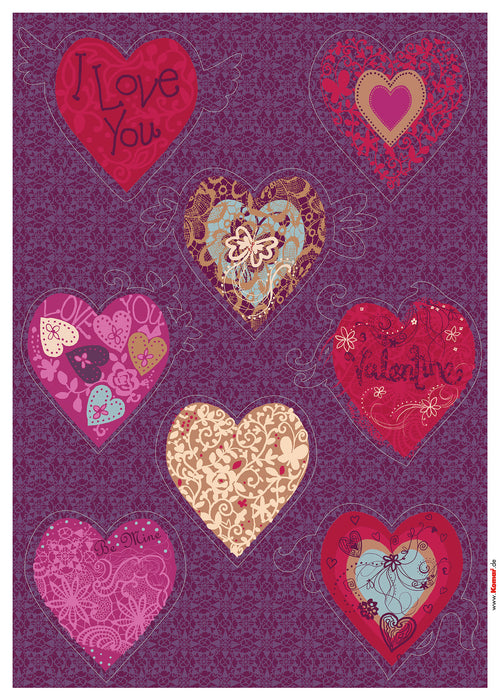 Wandtattoo | Valentine | 50 x 70 cm
