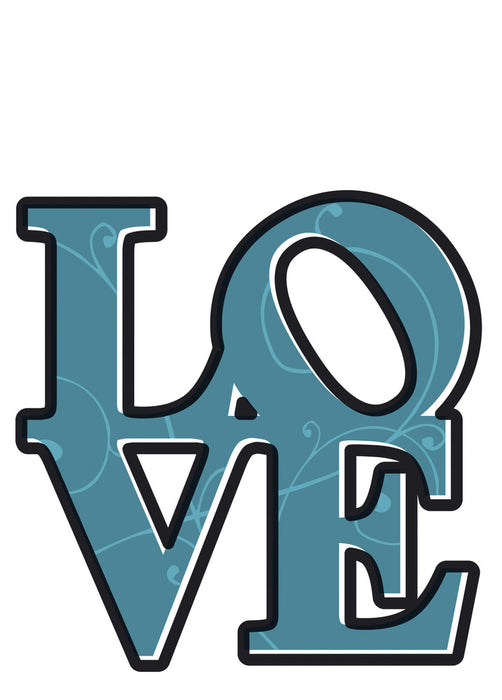 Wandtattoo | Love | 50 x 70 cm
