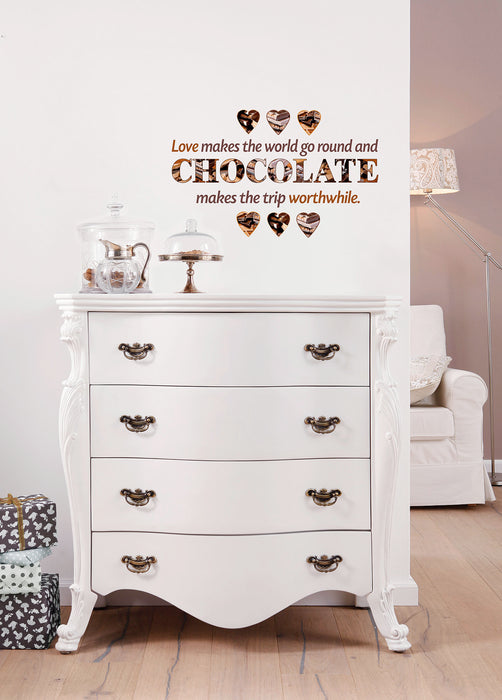 Wandtattoo | Chocolate | 50 x 70 cm