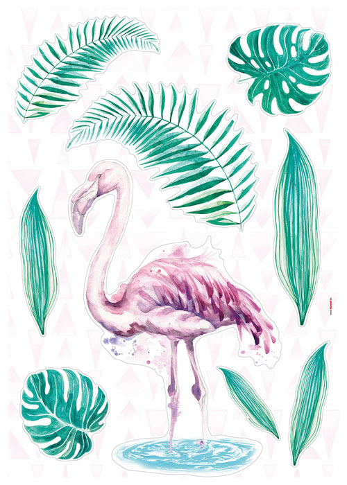 Wandtattoo | Flamingo | 50 x 70 cm