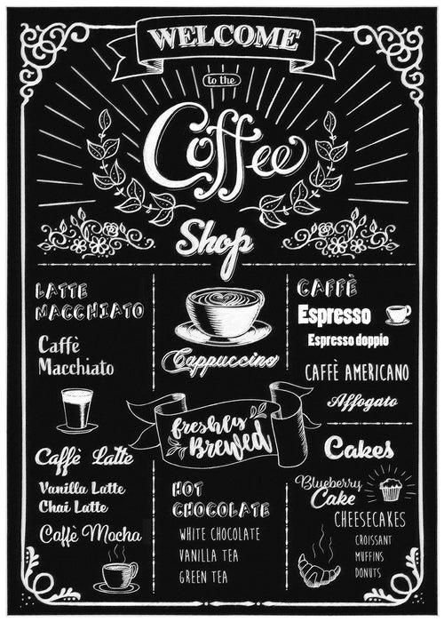 Wandtattoo | Coffeeshop | 50 x 70 cm