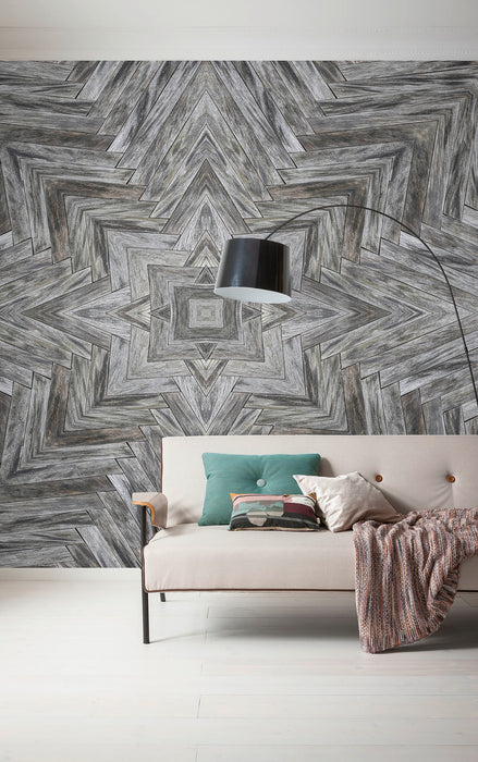 Komar NEU | Digitaldruck Vlies Fototapete - Parkett - Größe 300 x 250 cm