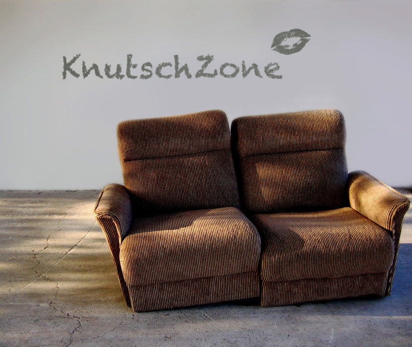 Wandtattoo | Knutschzone | 100 x 70 cm