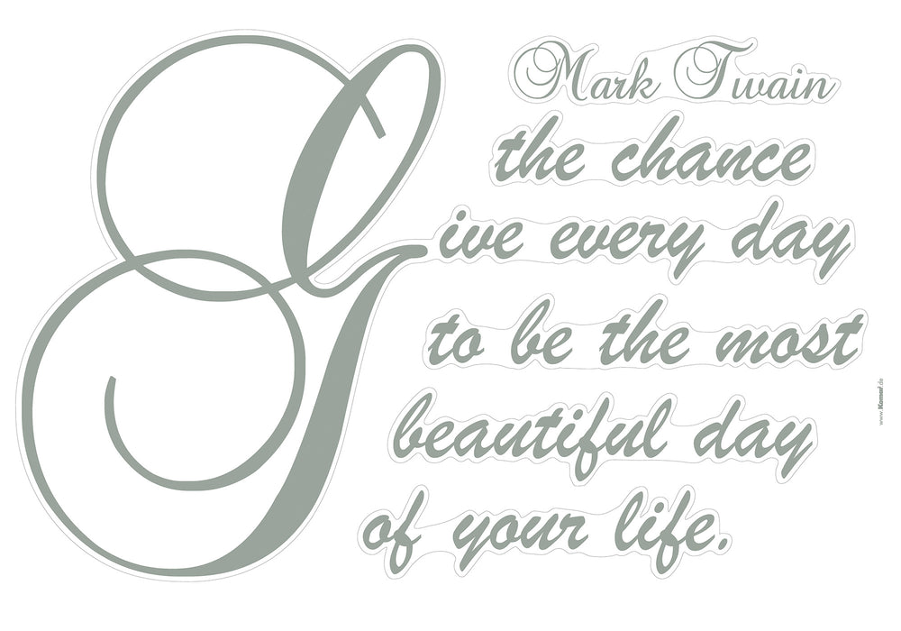 Wandtattoo | Beautiful | 100 x 70 cm