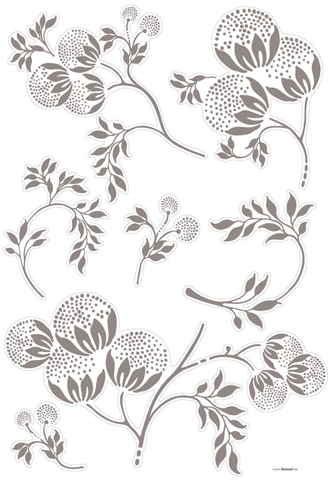 Komar NEU | Wandtattoo - Bellissima - Größe 100 x 70 cm