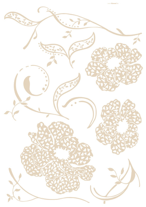 Komar NEU | Wandtattoo - Amelie - Größe 100 x 70 cm