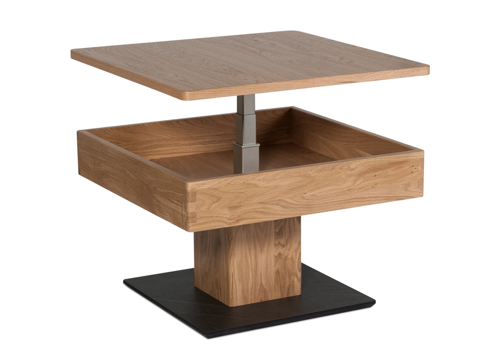 Vierhaus | Couchtisch | 1848-WEI-M | Ilse - Slice - Diagonalverschiebung, Wildeiche furniert