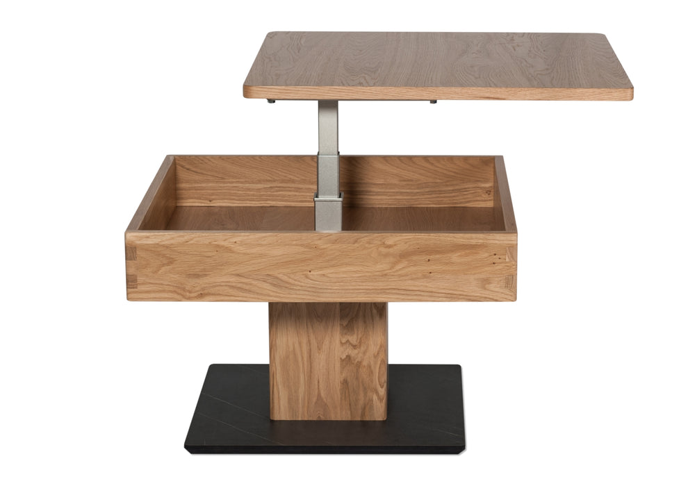 Vierhaus | Couchtisch | 1848-WEI-M | Ilse - Slice - Diagonalverschiebung, Wildeiche furniert