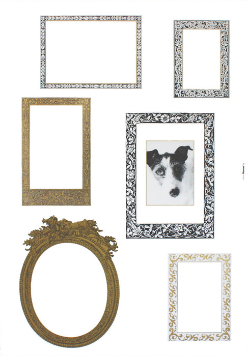 Komar NEU | Wandtattoo - Frames - Größe 50 x 70 cm