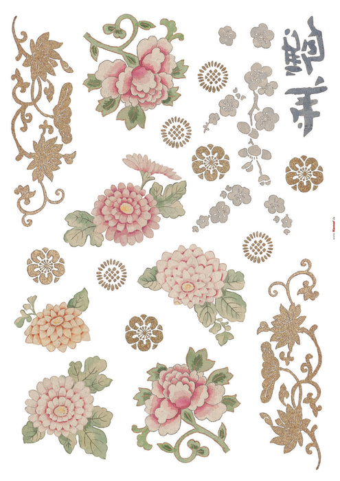 Komar NEU | Wandtattoo - Jasmin - Größe 50 x 70 cm