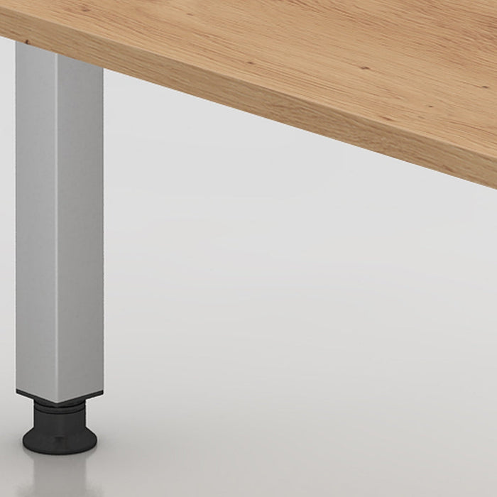 Hammerbacher | Schreibtisch U-Fuß eckig 180x80cm Asteiche