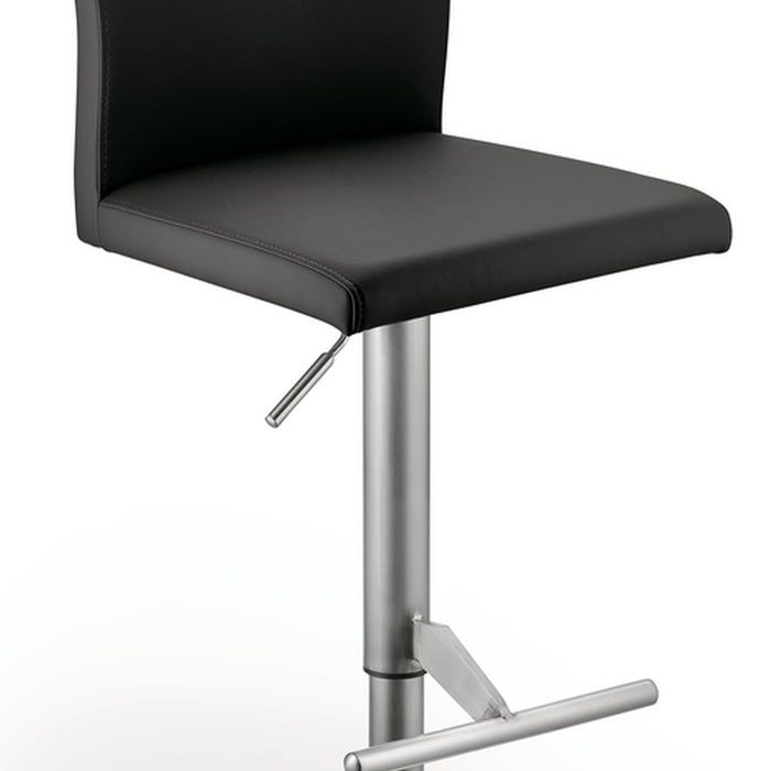 Naber | Buono | Hocker Barhocker Küchenhocker | Edelstahl schwarz