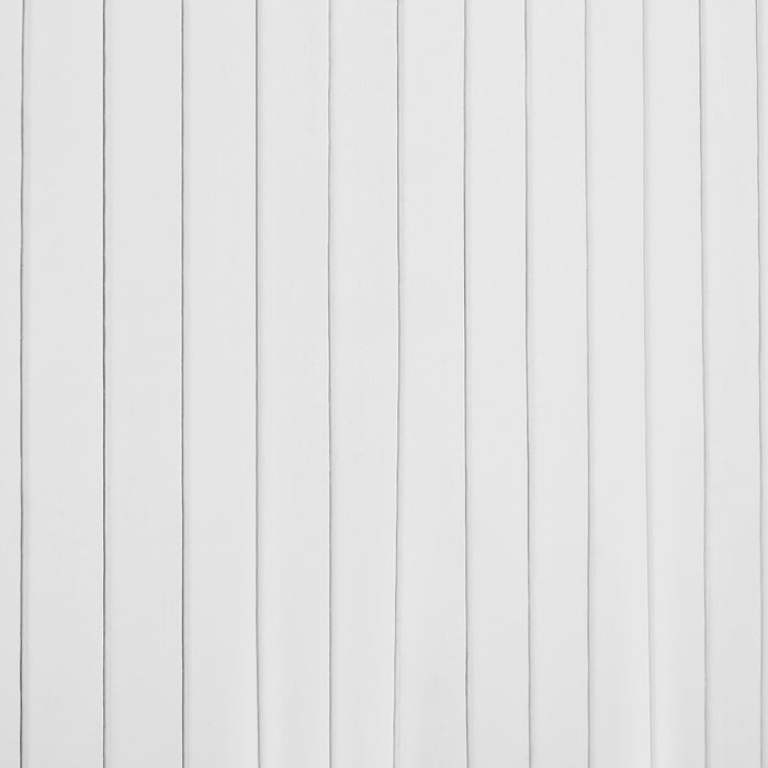 SONGMICS | Wäschekorb aus Bambus mit Deckel und Griffen Weiß