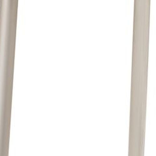 mayer | Tresenhocker mySOLO | Muschelgrau meliert Lichtgrau | Gestell Edelstahl gebürstet